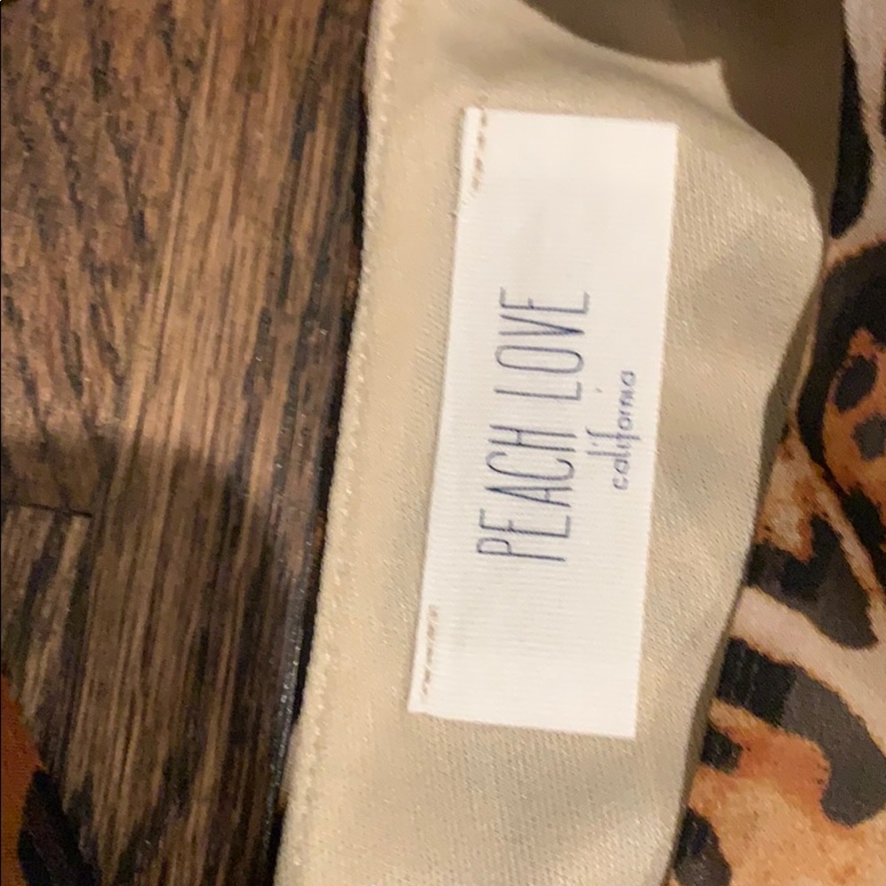 Peach Love animal print dress - Picture 13 of 13